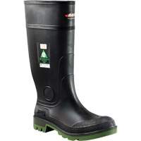 Enduro All Season Industrial Boots, Rubber, Steel Toe, Size 8, Puncture Resistant Sole Moffatt Supply & Specialties