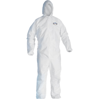 Kleenguard A40 Coveralls, Medium, White, Microporous Moffatt Supply & Specialties