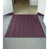 Waterhog&reg; Eco Elite Matting, Wiper/Scraper, 4' x 6' x 3/8", Maroon Moffatt Supply & Specialties