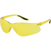 Z500 Series Safety Glasses, Amber Lens, Anti-Scratch, ANSI Z87+/Meets/Exceeds CSA Z94.3 Moffatt Supply & Specialties