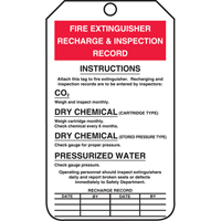 &eacute;tiquettes de s&eacute;curit&eacute; d'inspection et de contr&ocirc;le de l'&eacute;tat de l'&eacute;quipement, Plastique, 3-3/8" la x 5-7/8" h, Anglais Moffatt Supply & Specialties