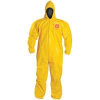 Hooded Coveralls, Tychem&reg; 2000, 3X-Large, Yellow Moffatt Supply & Specialties