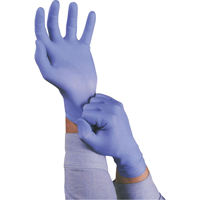 Gants TouchNTuff 92-675, Petit, Nitrile, 5 mils, Sans poudre, Bleu Moffatt Supply & Specialties