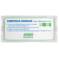 Compress (Pressure) Bandages - Sterile, 4-1/4" L x 3-1/2" W Moffatt Supply & Specialties