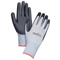 Lightweight Breathable Coated Gloves, 7/Small, Foam Nitrile Coating, 13 Gauge, Polyester Shell Moffatt Supply & Specialties