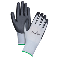 Gants l&eacute;gers enduits et respirants, 8/Moyen, R&ecirc;vetement Mousse de nitrile, Calibre 13, Enveloppe en Polyester Moffatt Supply & Specialties