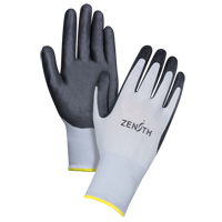 Gants l&eacute;gers enduits et respirants, 11/2T-Grand, R&ecirc;vetement Mousse de nitrile, Calibre 13, Enveloppe en Polyester Moffatt Supply & Specialties