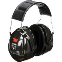 Peltor Optime 101 Series Earmuffs, Headband, 27 NRR dB Moffatt Supply & Specialties