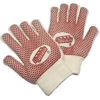 Gants r&eacute;versibles en tissu &eacute;ponge Red Brick, Coton, Deux c&ocirc;t&eacute;s, Calibre 10, Grand Moffatt Supply & Specialties