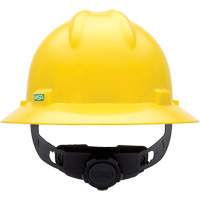 Casques de s&eacute;curit&eacute; &agrave; bordure compl&egrave;te V-Gard, R&eacute;pond aux normes CSA type 1, Suspension Rochet, Non ventil&eacute; Moffatt Supply & Specialties