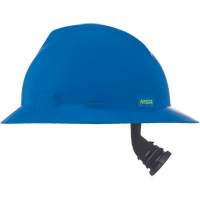 Casques de s&eacute;curit&eacute; &agrave; bordure compl&egrave;te V-Gard, R&eacute;pond aux normes CSA type 1, Suspension Rochet, Non ventil&eacute; Moffatt Supply & Specialties