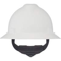Casques de s&eacute;curit&eacute; &agrave; bordure compl&egrave;te V-Gard, R&eacute;pond aux normes CSA type 1, Suspension Rochet, Non ventil&eacute; Moffatt Supply & Specialties