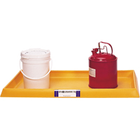 Ultra-Containment Tray&reg;, 54" L x 29.8" W x 3.5" H, 16.5 US gal. Spill Capacity Moffatt Supply & Specialties