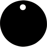 Blank Tags, Aluminum, 1.5" dia Moffatt Supply & Specialties