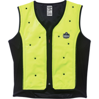 Chill-Its&reg; 6685 Dry Evaporative Cooling Vests, Medium, High Visibility Lime-Yellow Moffatt Supply & Specialties