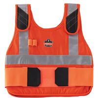 6215HV Phase Change Cooling Vests, Small/Medium, Orange Moffatt Supply & Specialties