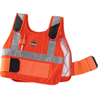 6215HV Phase Change Cooling Vests, Small/Medium, Orange Moffatt Supply & Specialties