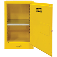 Armoire pour produits inflammables, 12 gal., 1 Porte(s), 23" La x 35" h x 18" p Moffatt Supply & Specialties