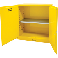Armoire pour produits inflammables, 30 gal., 2 Porte(s), 43" La x 44" h x 18" p Moffatt Supply & Specialties