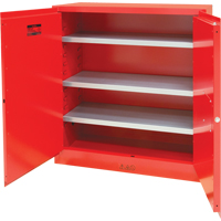 Paint/Ink Cabinet, 45 gal., 3 Shelves Moffatt Supply & Specialties