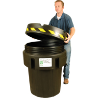 Baril de r&eacute;cup&eacute;ration Ultra-Recycled Overpack, 95 gal., Stationnaire Moffatt Supply & Specialties