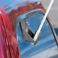 Safety Whip&reg; Light-Duty Whips, Window Mount, 5' High, Orange Moffatt Supply & Specialties