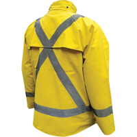 Miner 49er Mining Jacket, Neoprene, Small, Lime-Green Moffatt Supply & Specialties