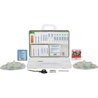 Specialty First Aid Kit, Class 1 Medical Device, Plastic Box Moffatt Supply & Specialties