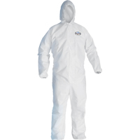 Combinaison Kleenguard A45 contre les liquides, les particules de pr&eacute;paration des surfaces et la peinture, Petit, Blanc, Micropore Moffatt Supply & Specialties
