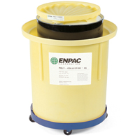 Poly-Collector 66 avec baril en acier, 32,5" dia. x 42" h, Cap. de d&eacute;versement 70 gal. US Moffatt Supply & Specialties