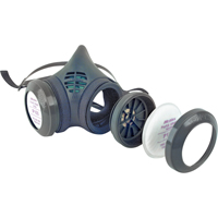 8000 Series Assembled Respirator, Elastomer/Thermoplastic, Medium Moffatt Supply & Specialties