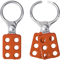 Safety Lockout Hasps, Silver Moffatt Supply & Specialties