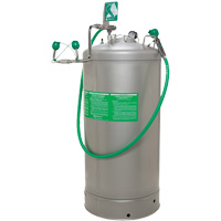 Portable Eyewash Stations, Pressurized, 37 gal. Capacity, Meets ANSI Z358.1 Moffatt Supply & Specialties