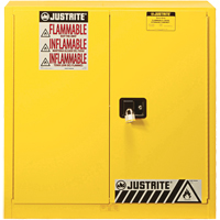 Sure-Grip&reg; EX Flammable Safety Cabinet, 30 gal., 2 Door, 36" W x 35" H x 24" D Moffatt Supply & Specialties
