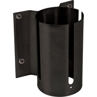 Wall Mounts for Build-Your-Own Crowd Control Barriers, Steel, Screw Mount Moffatt Supply & Specialties