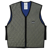 Chill-Its&reg; 6665 Wet Evaporative Cooling Vests, Medium, Grey Moffatt Supply & Specialties
