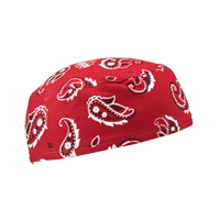 Chill-Its&reg; 6630 Cooling Skull Caps, Red Moffatt Supply & Specialties