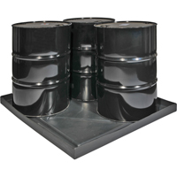 Econo Spill Shells, 51" L x 47" W x 5" H, 36 US gal. Spill Capacity Moffatt Supply & Specialties
