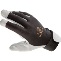 Gants antivibrations Air Glove, Taille Moyen, Paume Cuir perl&eacute; Moffatt Supply & Specialties
