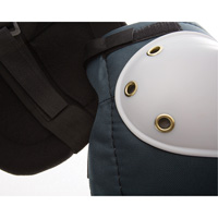 Flexible Knee Pads, Hook and Loop Style, Plastic Caps, Foam Pads Moffatt Supply & Specialties