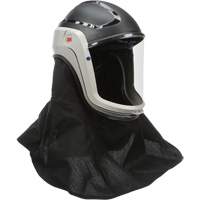 Versaflo Helmet Assembly with Premium Visor and Flame Resistant Shroud, Universal, Hard Top, Single Shroud Moffatt Supply & Specialties