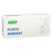 Bandages, Assorted, Plastic, Sterile Moffatt Supply & Specialties