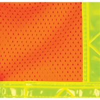 Standard-Duty Safety Vest, High Visibility Orange, Medium, Polyester Moffatt Supply & Specialties