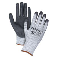 Seamless Stretch Cut-Resistant Gloves, Size Large/9, 13 Gauge, Polyurethane Coated, HPPE Shell, ANSI/ISEA 105 Level 4/EN 388 Level 5 Moffatt Supply & Specialties
