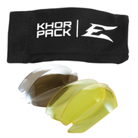 Khor Safety Glasses Replacement Lenses, Anti-Fog/Anti-Scratch, Clear, Khor Moffatt Supply & Specialties