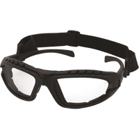 Dustdevil Black Frame Safety Glasses, Clear Lens, Anti-Fog/Anti-Scratch, ANSI Z87+/Meets/Exceeds CSA Z94.3 Moffatt Supply & Specialties