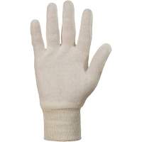 Superior&reg; ML80K Knit Gloves, One Size, White, Unlined, Knit Wrist Moffatt Supply & Specialties
