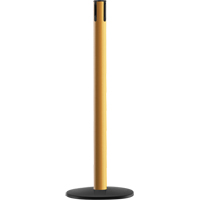 Syst&egrave;me Advance TensaBarrier - Poteau r&eacute;cepteur, Hauteur de 36", Jaune Moffatt Supply & Specialties