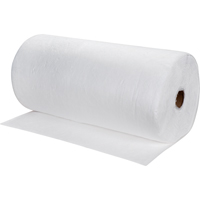 Premium Meltblown Sorbent Rolls, Mediumweight, 150' L x 30" W, 40 gal. Absorbancy Moffatt Supply & Specialties