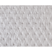 Premium Fine Fiber Sorbent Pads, Oil Only, 15" x 17", 25 gal. Absorbancy Moffatt Supply & Specialties